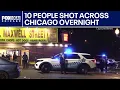 Chicago crime 10 shot 4 killed overnight including mass shooting CPD says
