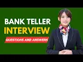 Top 20 Bank Teller Interview Questions and Answers Bank Teller Job Interview Prep