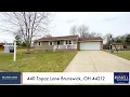 Home For Sale 440 Topaz Lane for sale in Brunswick OH 44212