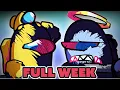 Download Lagu FRIDAY NIGHT FUNKIN' mod EVIL Boyfriend VS Corrupted Yellow, Red, Green n whit FULL WEEK (V4)