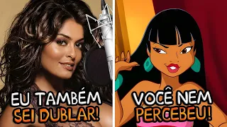 Dublagens ABSURDAS feitas por FAMOSOS 😲 (PARTE 10)