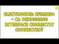 Electronics EFM8BB1 - C2 Debugging Interface correctly connected