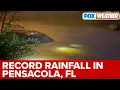 Flash Flood Emergency Prompts 130 Rescues In Pensacola FL As Foot Of Rain Falls In Hours