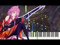 Download Lagu [Animenz] Guilty Crown OP2 - The Everlasting Guilty Crown - Piano Tutorial || Synthesia