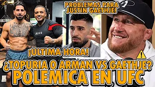 ¡ASÍ LUCE ILIA TOPURIA EN SU REGRESO a LOS ENTRENAMIENTOS! ¡JUSTIN GAETHJE PODRÍA TENER PROBLEMAS!