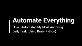 Automate Your File Organization with Python Beginner Tutorial