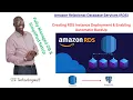 Amazon RDS Instance Deployment with Automatic Backups PostgreSQL pgAdmin Hands-On Demo