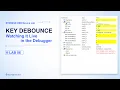 STM32G0 Keypad Scan and Debounce - Debugger Walkthrough Demo Lab 06