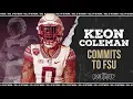 Keon Coleman commits to FSU