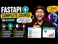 Learn FastAPI in 3 Hours Build Expense Tracker API with SQLAlchemy JWT Fast Api Course