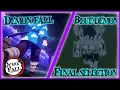 How To Beat Final Exam Demon Fall How To Get A Nichirin Sword How To Beat Blue Demon Roblox