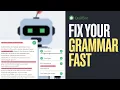 QuillBot Grammar Checker Tutorial for Beginners - Fix Grammar Instantly