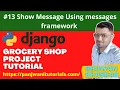 Online Grocery Shop Project Python Django Show Message Using messages framework