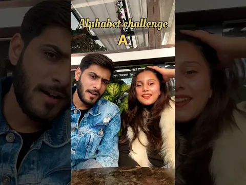 Alphabet challenge😂 | #challenge #funny #shorts #trending