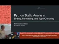 Python Static Tooling