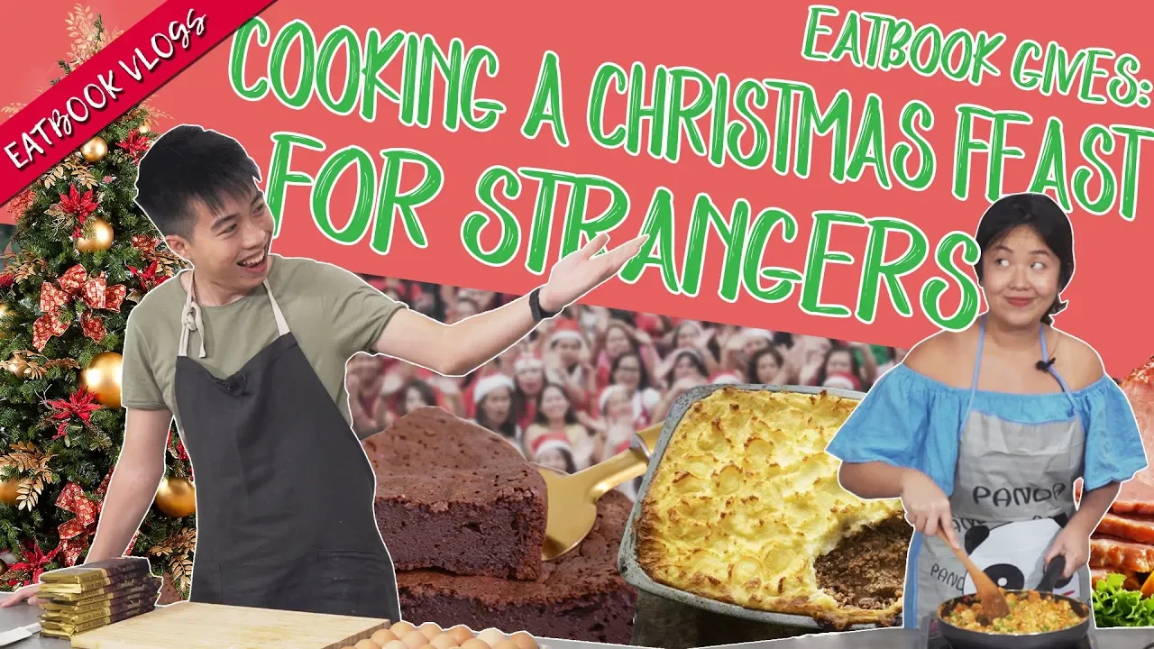 We Cooked A Christmas Feast For Strangers!   Eatbook Gives Back   EP 1
