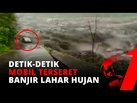 Ngeri! Detik-detik Mobil Terseret Lahar Hujan di Lumajang | tvOne