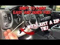 2019-2025 SHIFT TO PARK FIX WITH 3 ZIP TIES IN UNDER 3 MIN