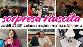 Sorpresa riuscita/ andiamo a cena fuori/acquisti su SHEIN/ oggi non mi sento tanto bene/debbyg vlog✨