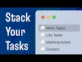 Stacks A better way to organize your todos