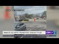 Inmate escapes Smith County transport van in Tyler