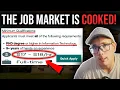 THE JOB MARKET IS COOKED AND UNIVERSITIES ARE DESPERATE