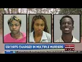 Escorts charged in multiple murders