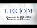 LECOM Bradenton Masters and College of Osteopathic Medicine Commencement 2019