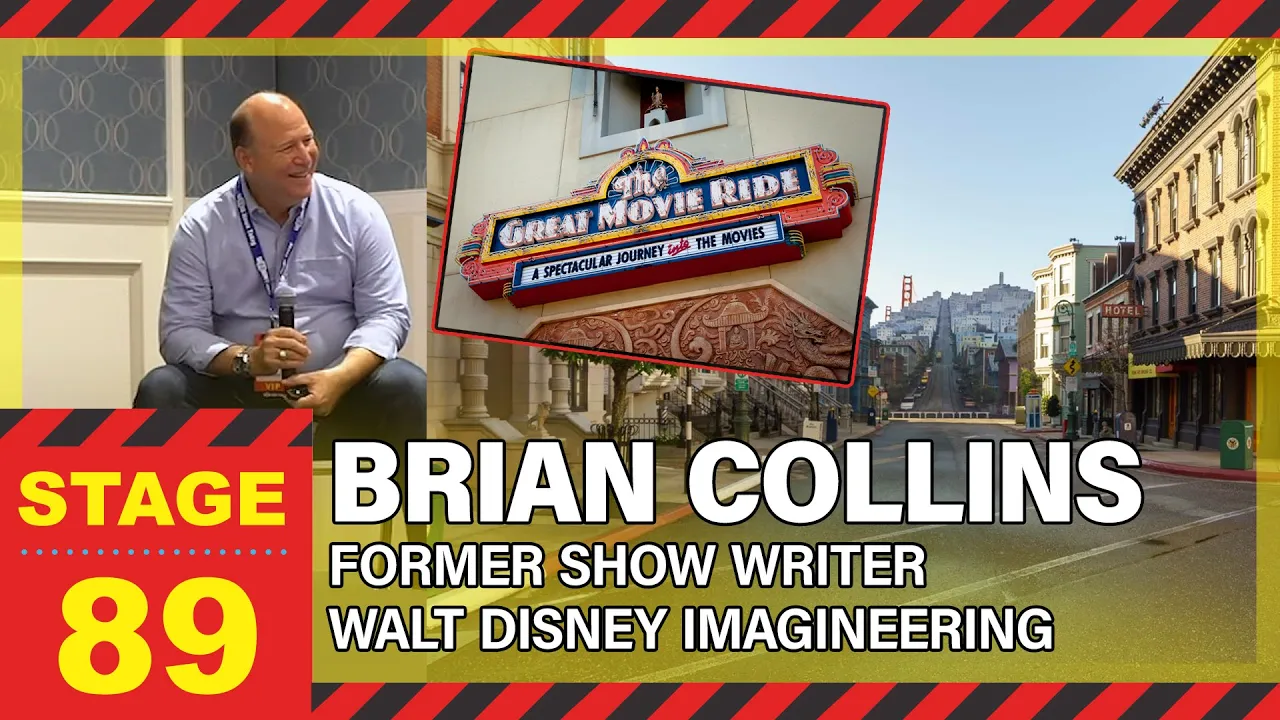 Full Presentation from Former Disney Imagineer Brian Collins, Great Movie Ride - WDWNT Stage 89