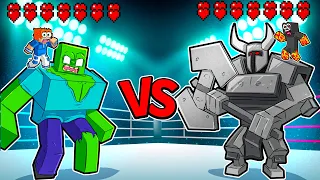 Último SOBREVIVENTE Ganha na COMPETIÇÃO DE LUTA do MINECRAFT