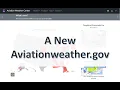 What s changing with AviationWeather gov