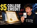 I Found a 5 College Credit Hack That Can Save You Thousands Life Playbook