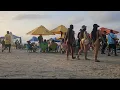 Colombia Cartagena Hollywood Beach Back Open And Nightlife