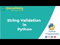 String Validation Made Easy A Python Function for Efficient Data Validation