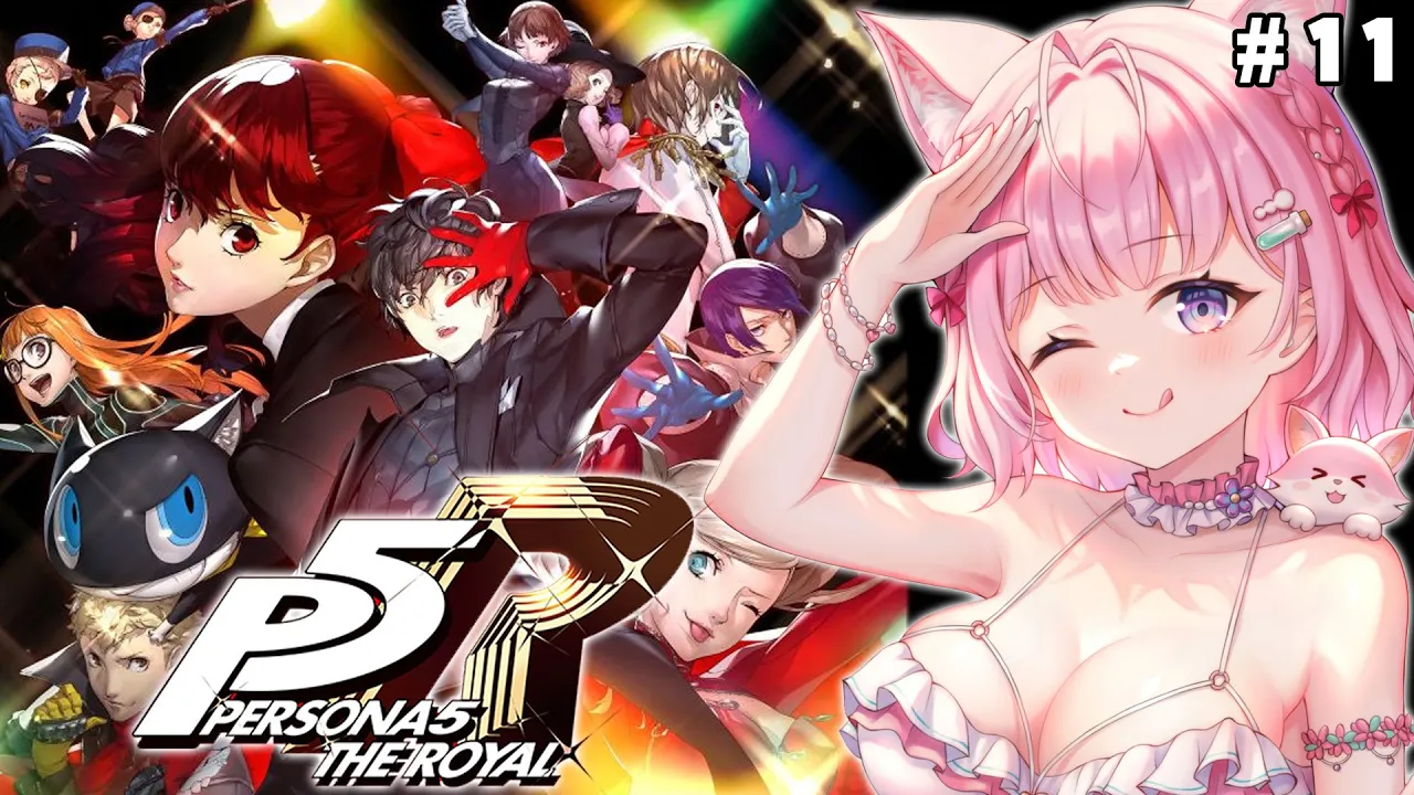 #11【P5R】完全初見?ペルソナ5ザ・ロイヤル！4つ目パレスいざ予告状！！全員水着！！！??✨【博衣こより/ホロライブ】※ネタバレあり