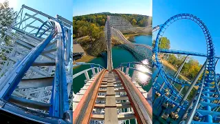 Every Roller Coaster at Six Flags Over Georgia And Other Rides We Rode Front Seat POV