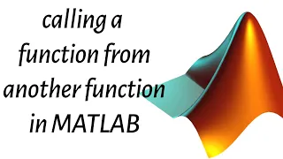 calling another function from a function in the same matlab file using MATLAB