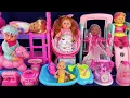 10 Minutes Satisfying with Unboxing Doll Bed \u0026 Slide Toys Play Set Review | ASMR   