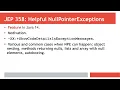 Java 14 - Helpful NullPointerExceptions
