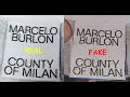 Real vs fake Marcelo Burlon T shirt How to spot fake Marcelo Burlon COunty of Milan wings t shirt