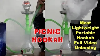 Alshan Picnic Hookah Best Portable Handy Hookah For Shisha Lovers 