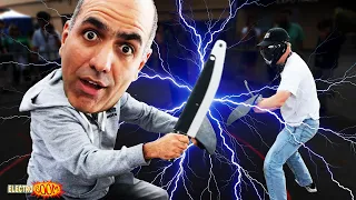 Taser Knife Fighting at Open Sauce 2026