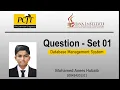 Question Set 01 Database Management System Java Institute