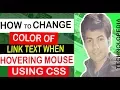 Master CSS Hover Effect Change Text or Link Color on Hover in Seconds