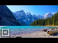 Download Lagu 4K Moraine Lake Relaxation | Soothing Water Ambience | Peaceful Nature Sounds for Sleep \u0026 Study