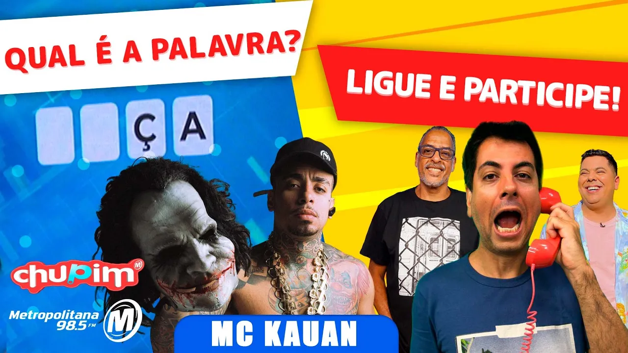 MC KAUAN - PALAVRA MISTERIOSA!!! - 03/08/2023