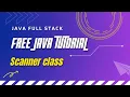 Java tutorial - Scanner class