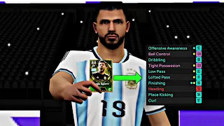 🔥 أفضل تطوير لأجويرو توصله 105! أقوى مهاجم في eFootball 2026