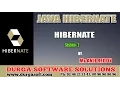 Java Frame work Hibernate Session - 2