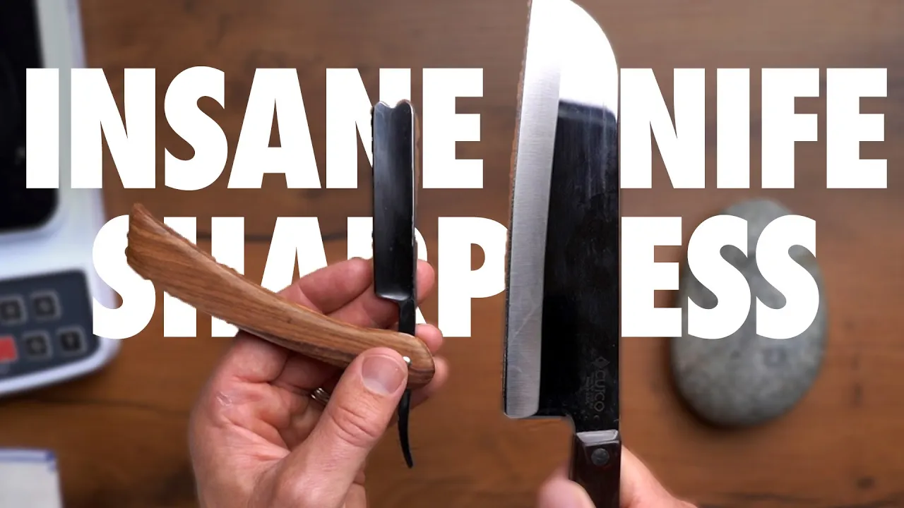 The Original Tumbler Rolling Knife Sharpener — Tumbler Knife Sharpening Demonstration (YouTube video ad)